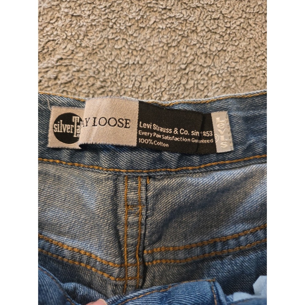 Boys Silver Tab Stay Loose Levi Jeans Size 14 Regular - Picture 6 of 8
